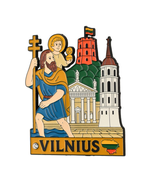 Magnetas Vilnius šv. Kristoforas ir katedra
